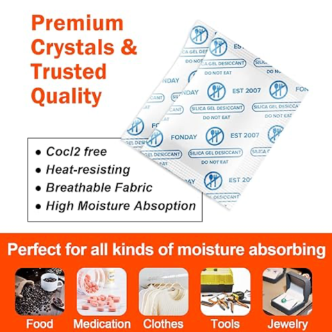 Desiccant to help dry filament